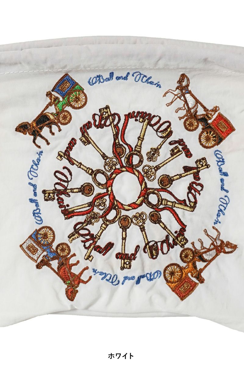 Ball & Chain(ボールアンドチェーン) KEY & CARRIAGE (P) キーアンドキャリッジ 馬車 Lポーチ 301417