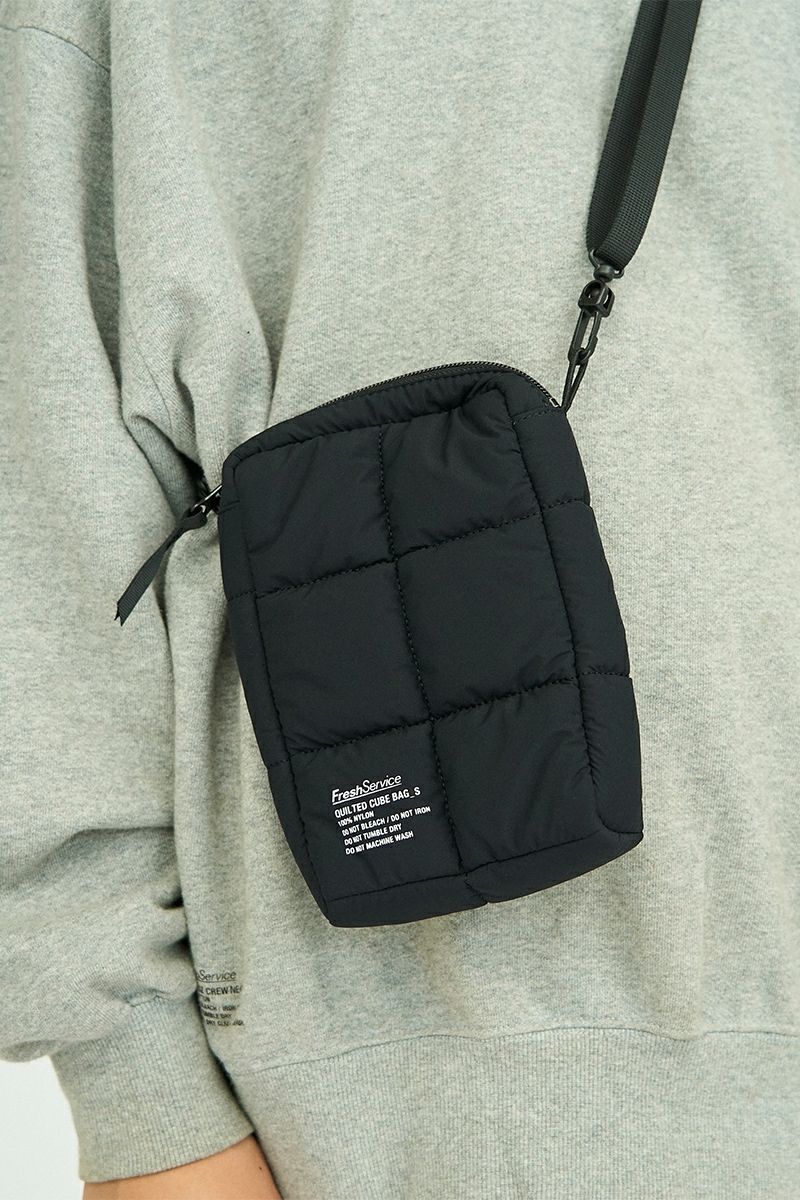 FreshService(フレッシュサービス) QUILTED CUBE BAG_S キルト キューブバッグS FSP253-90187