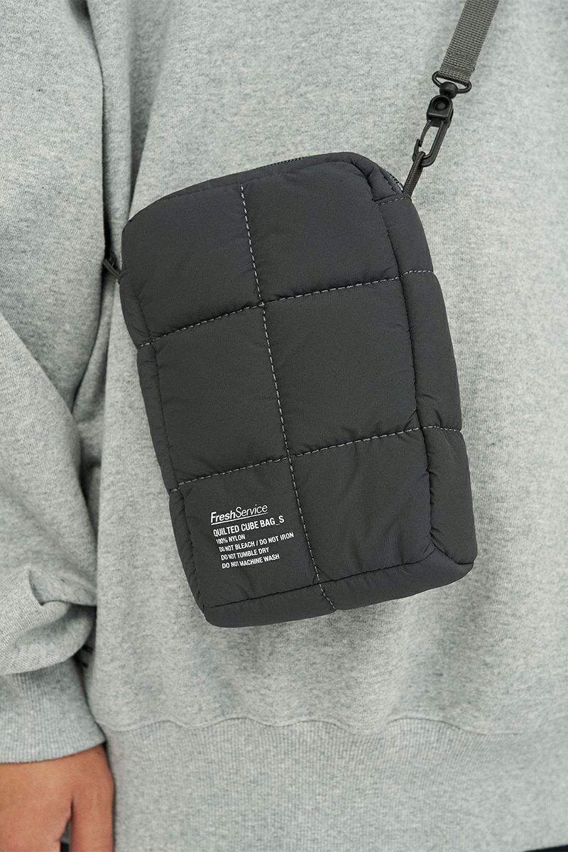FreshService(フレッシュサービス) QUILTED CUBE BAG_S キルト キューブバッグS FSP253-90187
