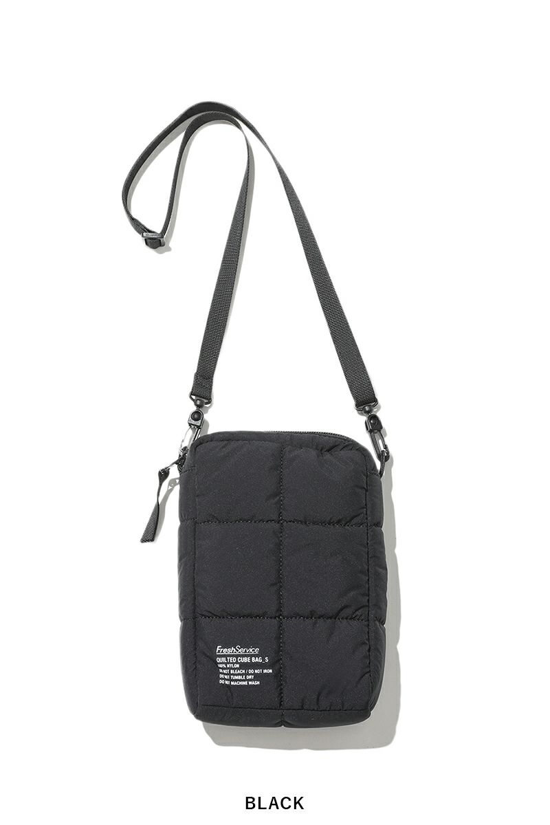 FreshService(フレッシュサービス) QUILTED CUBE BAG_S キルト キューブバッグS FSP253-90187