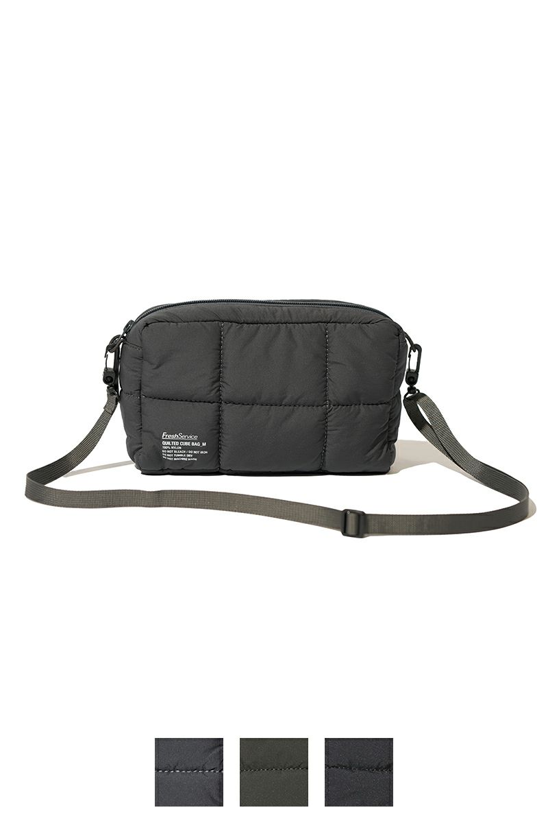 FreshService(フレッシュサービス) QUILTED CUBE BAG_M キルト キューブバッグM FSP253-90188