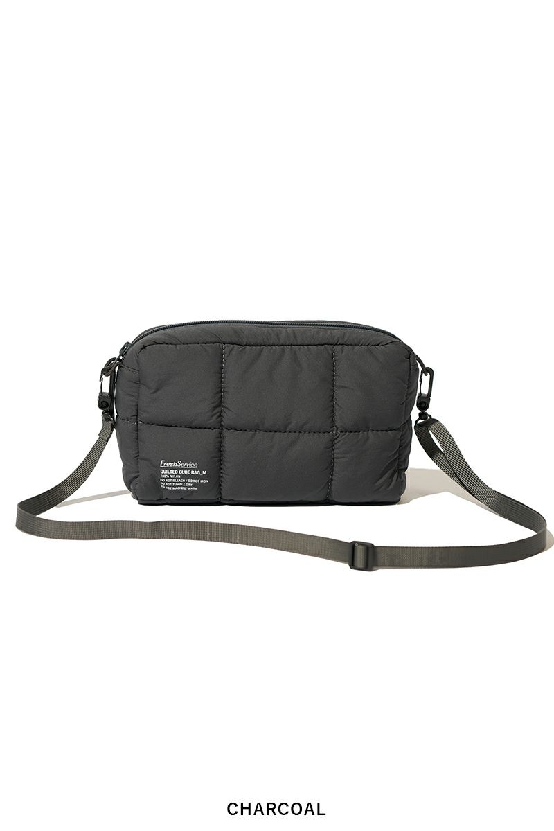 FreshService(フレッシュサービス) QUILTED CUBE BAG_M キルト キューブバッグM FSP253-90188