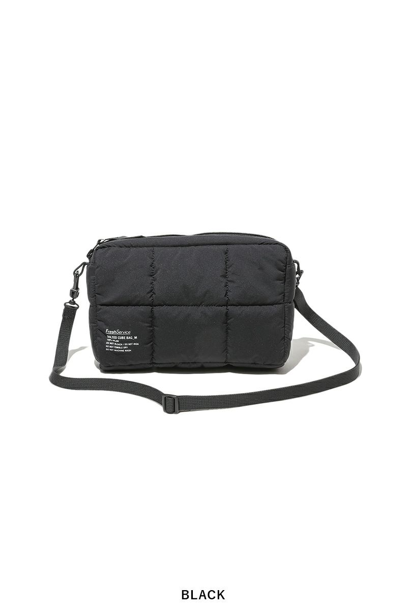 FreshService(フレッシュサービス) QUILTED CUBE BAG_M キルト キューブバッグM FSP253-90188