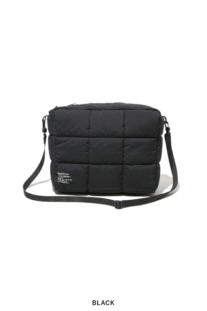 FreshService(フレッシュサービス) QUILTED CUBE BAG_L キルト キューブバッグL FSP253-90189