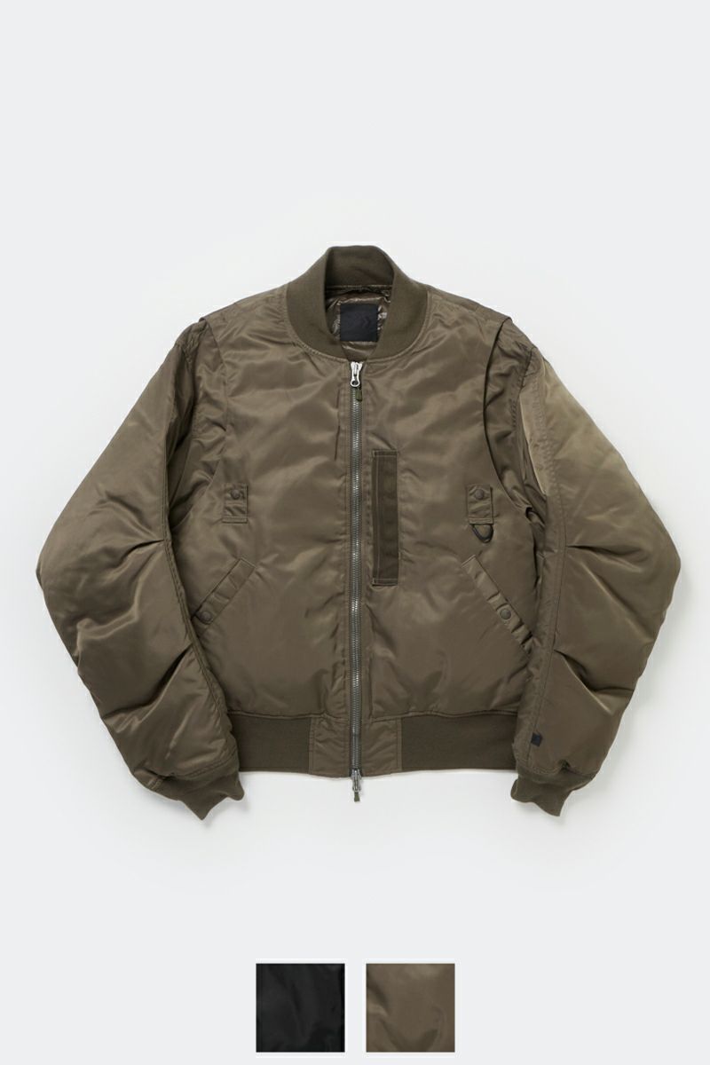 DAIWA PIER 39(ダイワピア39) TECH 2WAY MA-1 DOWN JACKET テック2ウェイMA-1ダウンジャケット BW-40025W