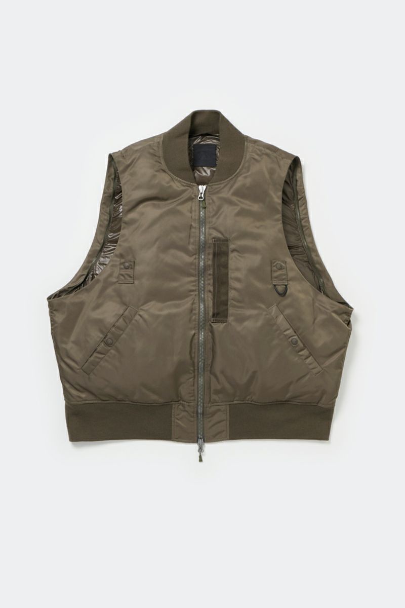 DAIWA PIER 39(ダイワピア39) TECH 2WAY MA-1 DOWN JACKET テック2ウェイMA-1ダウンジャケット BW-40025W