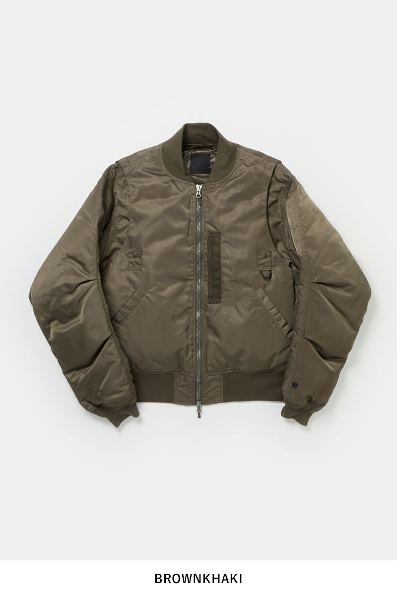 DAIWA PIER 39(ダイワピア39) TECH 2WAY MA-1 DOWN JACKET テック2ウェイMA-1ダウンジャケット BW-40025W