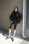 CLANE(クラネ) FAKE LEATHER BALLOON JACKET フェイクレザーバルーンジャケット 19101-0012