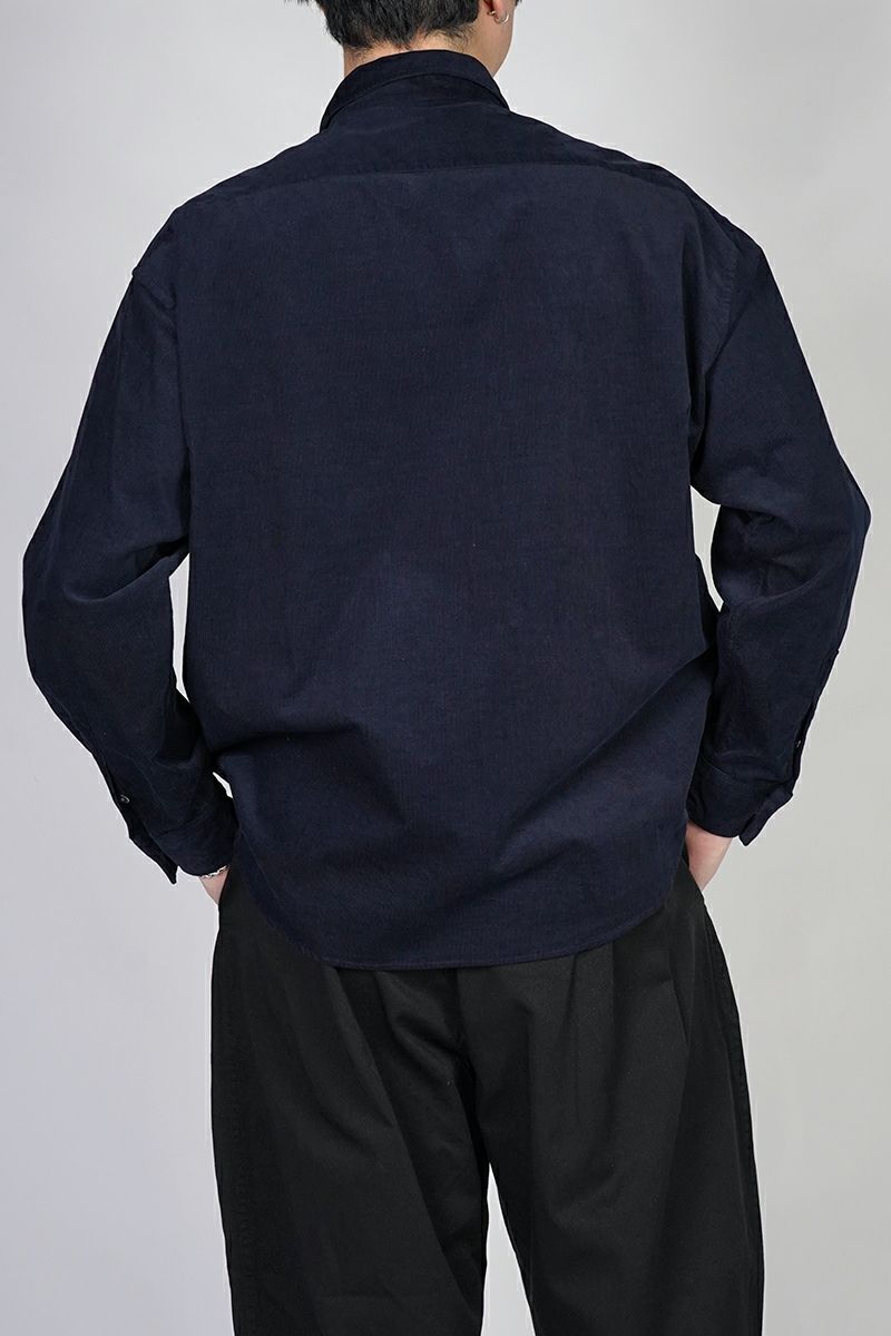 Porter Classic(ポータークラシック)ROLL UP ORGANIC CORDUROY SHIRT ロールアップ オーガニックコーデュロイシャツ PC-016-3685