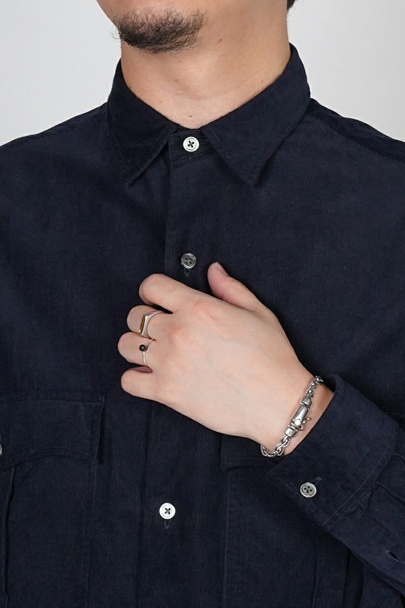 Porter Classic(ポータークラシック)ROLL UP ORGANIC CORDUROY SHIRT ロールアップ オーガニックコーデュロイシャツ PC-016-3685