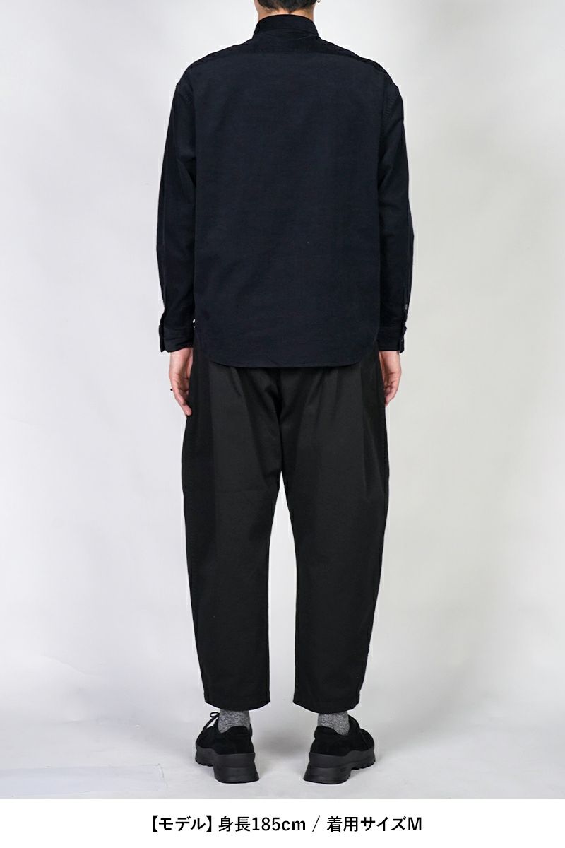 Porter Classic(ポータークラシック)ROLL UP ORGANIC CORDUROY SHIRT ロールアップ オーガニックコーデュロイシャツ PC-016-3685