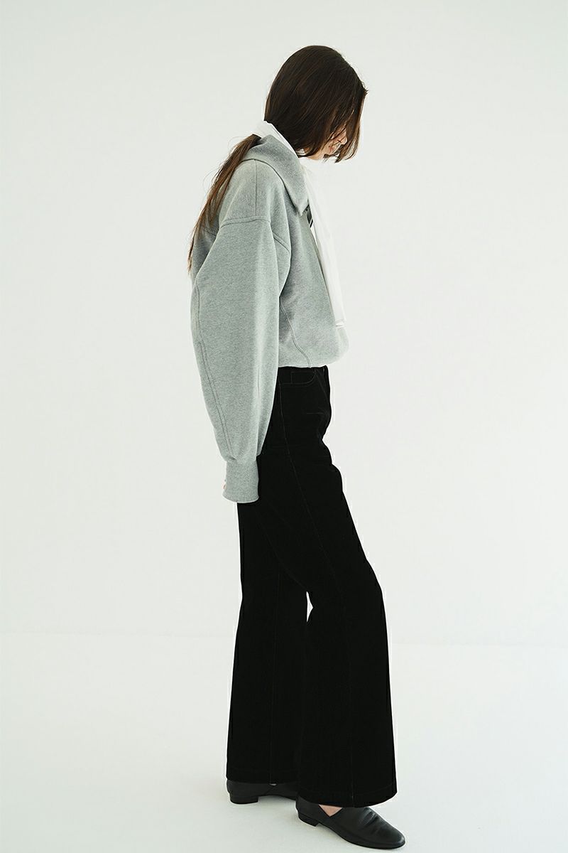 CLANE(クラネ) HALF ZIP SHORT TOPS ハーフジップショートトップス 19105-1352