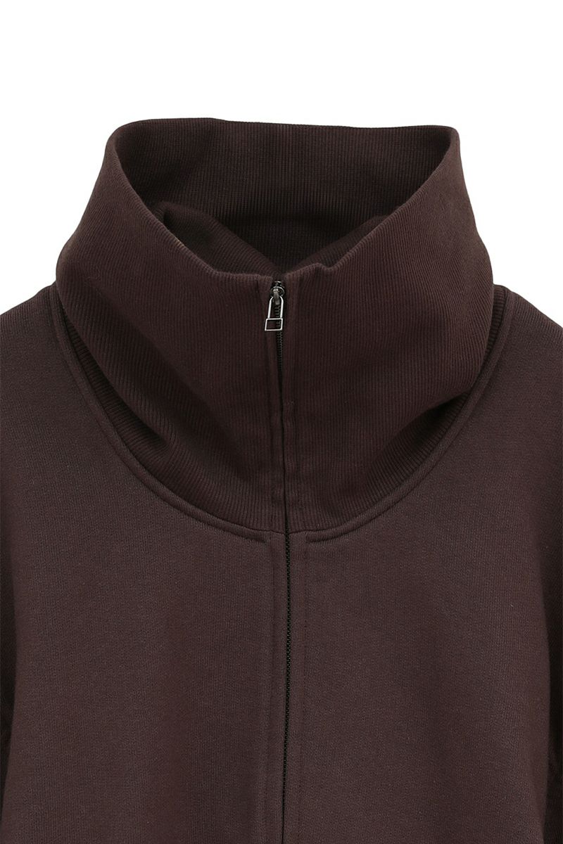 CLANE(クラネ) HALF ZIP SHORT TOPS ハーフジップショートトップス 19105-1352