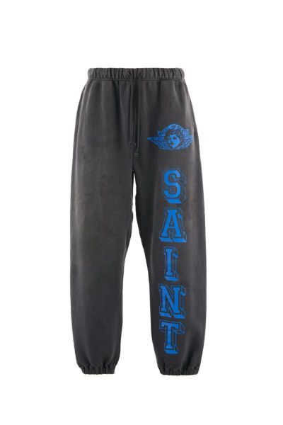 SAINT Mxxxxxx(セントマイケル) SM-HR1-0000-060 / SWEAT PANTS / ANGEL / BLACK スウェットパンツエンジェル
