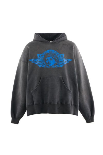 SAINT Mxxxxxx(セントマイケル) SM-HR1-0000-052 / HOODIE / ANGEL / BLACK フーディーエンジェル