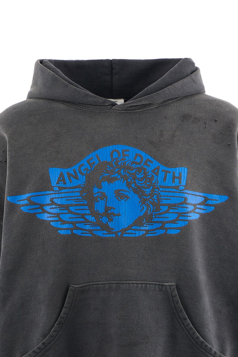 SAINT Mxxxxxx(セントマイケル) SM-HR1-0000-052 / HOODIE / ANGEL / BLACK フーディーエンジェル