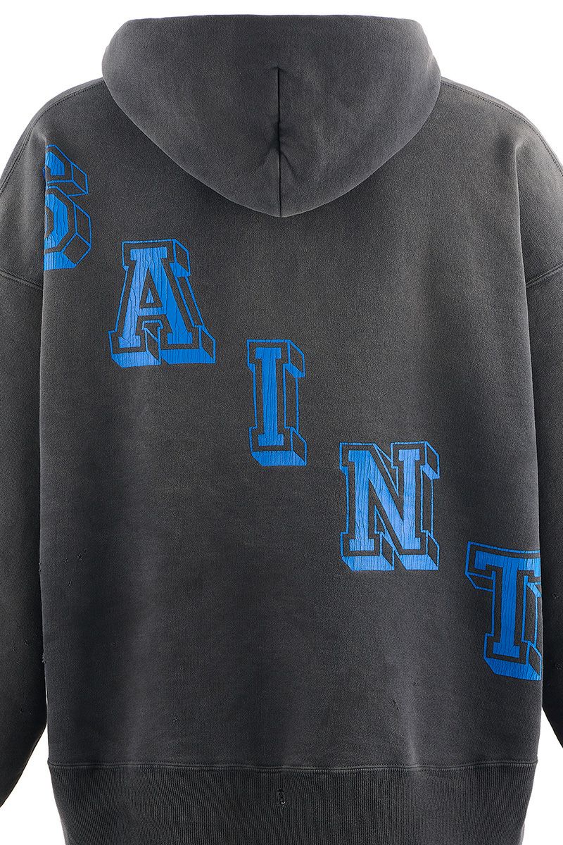 SAINT Mxxxxxx(セントマイケル) SM-HR1-0000-052 / HOODIE / ANGEL / BLACK フーディーエンジェル