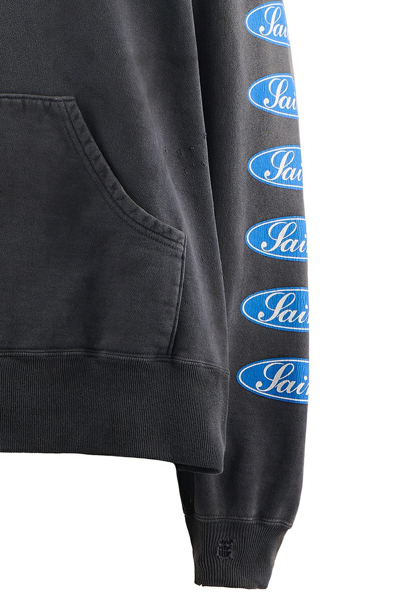 SAINT Mxxxxxx(セントマイケル) SM-HR1-0000-053 / HOODIE / LOVE AMONG / BLACK フーディー ラブ アモング