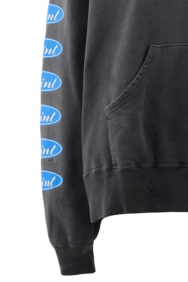 SAINT Mxxxxxx(セントマイケル) SM-HR1-0000-053 / HOODIE / LOVE AMONG / BLACK フーディー ラブ アモング