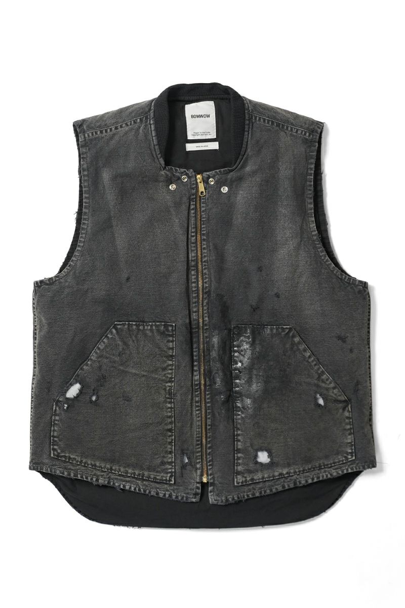 BOWWOW(バウワウ) DUCK VEST AGED ダックベストエイジド BW252-DV