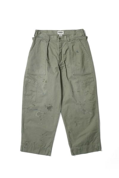 BOWWOW(バウワウ) REPAIRED USAF MECHANIC PANTS リペア―ドアメリカ空軍メカニックパンツ BW252-RUMP