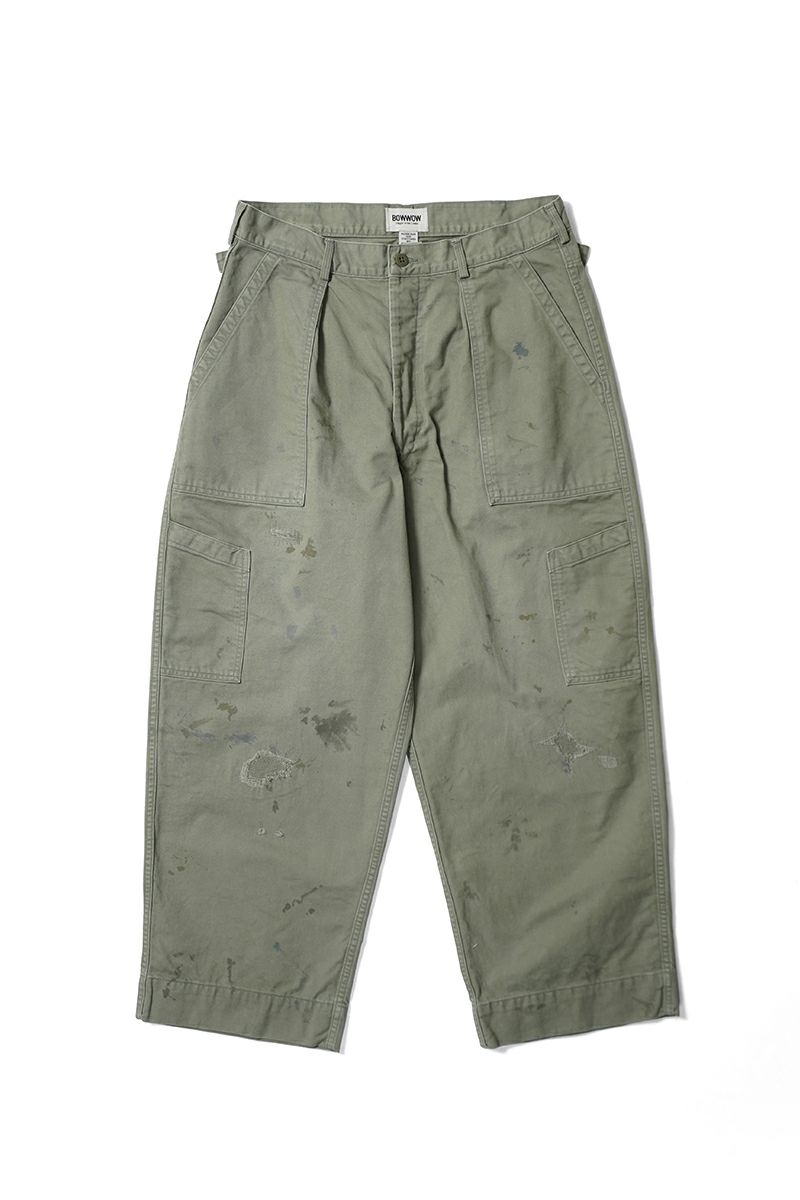 BOWWOW(バウワウ) REPAIRED USAF MECHANIC PANTS リペア―ドアメリカ空軍メカニックパンツ BW252-RUMP