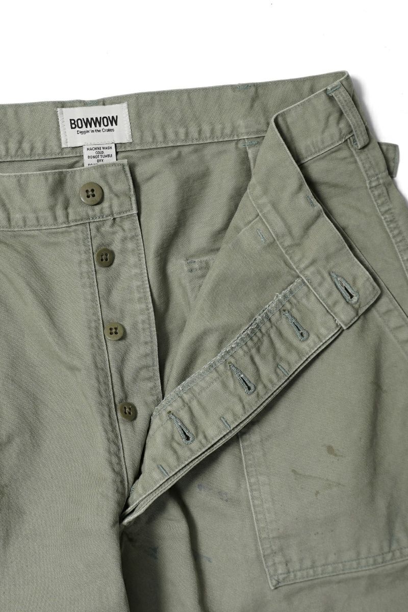BOWWOW(バウワウ) REPAIRED USAF MECHANIC PANTS リペア―ドアメリカ空軍メカニックパンツ BW252-RUMP