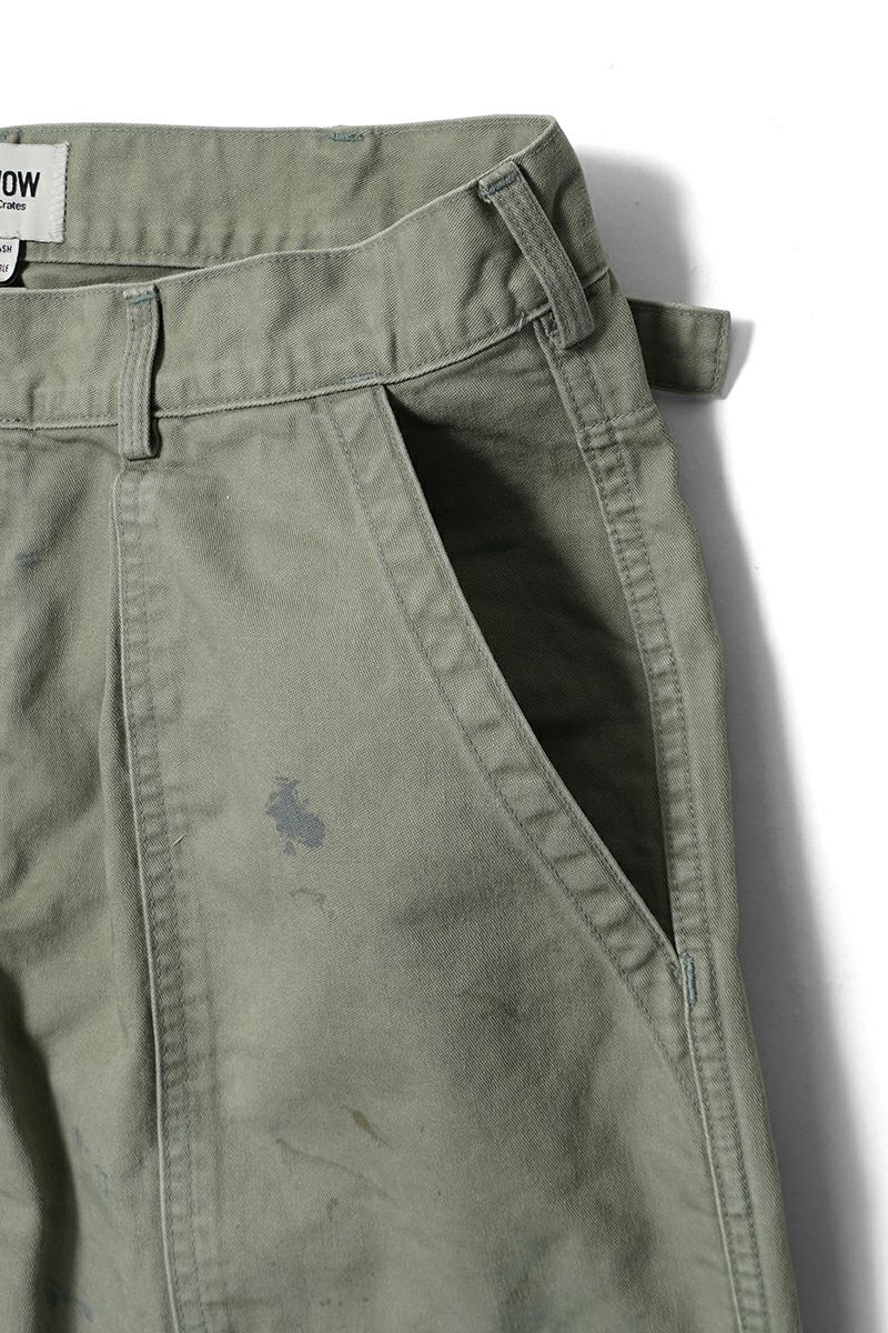 BOWWOW(バウワウ) REPAIRED USAF MECHANIC PANTS リペア―ドアメリカ空軍メカニックパンツ BW252-RUMP