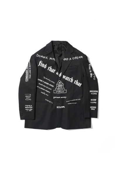 DAIRIKU(ダイリク)"TATTOO" Printed Tailored Jacket タトゥープリンテッドテーラードジャケット 25AW J4 