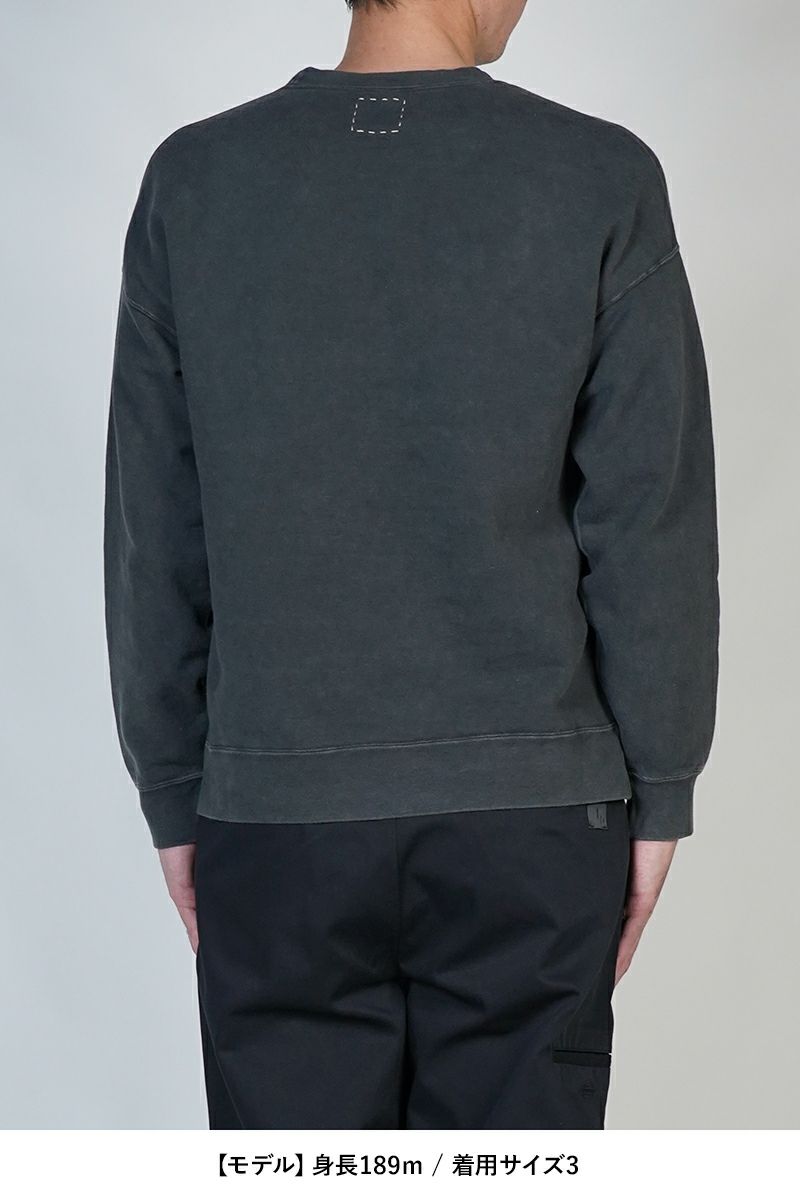 visvim(ビズヴィム) JUMBO SB SWEAT L/S DMGD ジャンボスウェット長袖ダメージド 0125205010019