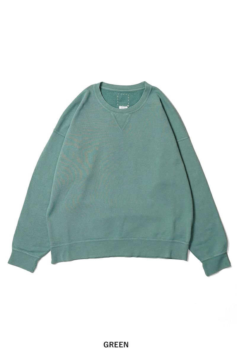 visvim(ビズヴィム) JUMBO SB SWEAT L/S DMGD ジャンボスウェット長袖ダメージド 0125205010019