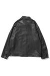 Porter Classic(ポータークラシック)LEATHER JACKET W / SILVER BUTTONS (ENTREFINO) レザージャケット シルバーボタン エントルフィーノ PC-017-3590