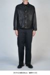 Porter Classic(ポータークラシック)LEATHER JACKET W / SILVER BUTTONS (ENTREFINO) レザージャケット シルバーボタン エントルフィーノ PC-017-3590