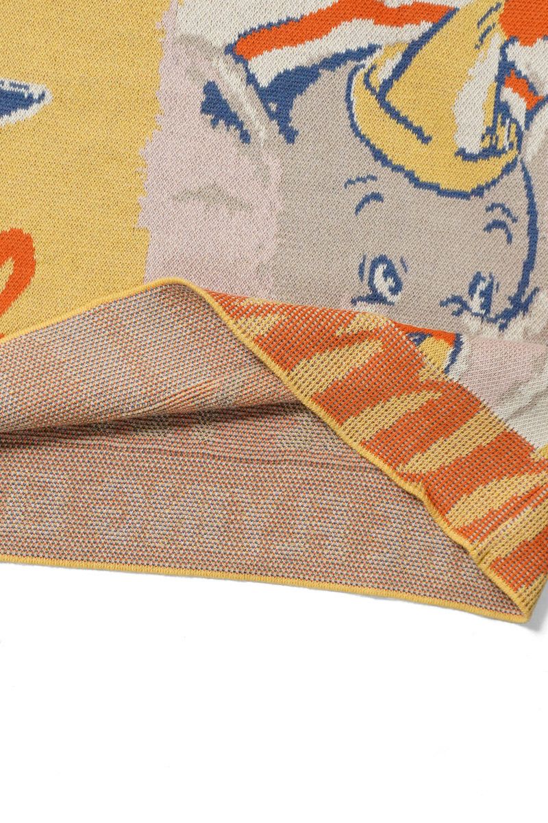 Porter Classic(ポータークラシック) DISNEY VP PC KNIT COLLECTION CREWNECK DUMBO ディズニーヴィンテージポスターポータークラシックニットコレクション クルーネックカットソー ダンボ PC-030-3672 