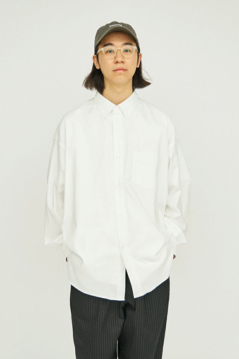 FreshService(フレッシュサービス) DRY OXFORD CORPORATE L/S B.D SHIRT ドライオックスフォード コーポレート長袖ボタンダウンシャツ FSC254-50025B