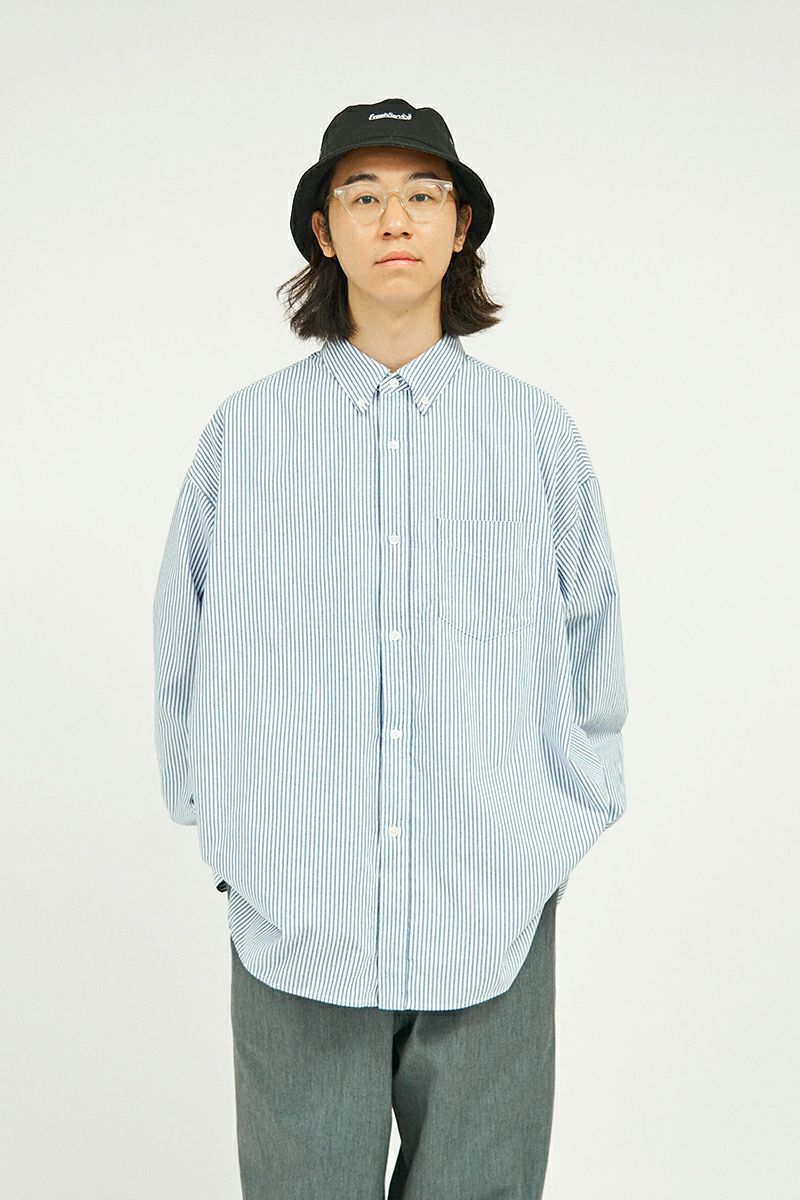 FreshService(フレッシュサービス) DRY OXFORD CORPORATE L/S B.D SHIRT ドライオックスフォード コーポレート長袖ボタンダウンシャツ FSC254-50025B