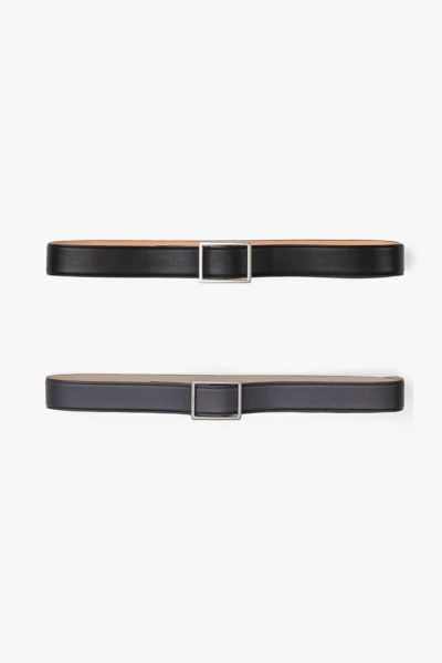 Graphpaper(グラフペーパー) Holeless Leather Classic Belt ホールレスレザークラシックベルト GU254-90033B