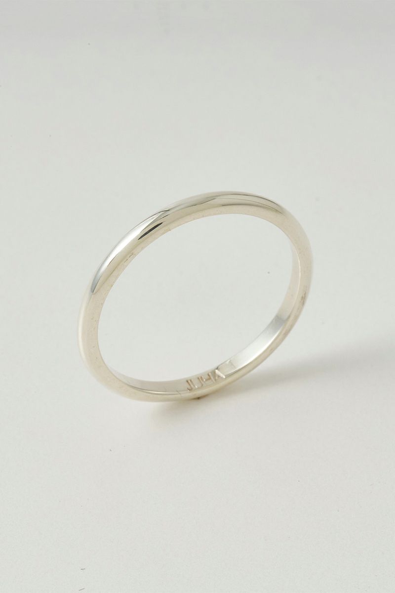 JUHA(ユハ) RING - FLAT - SILVER リング フラット シルバー 10000901-1