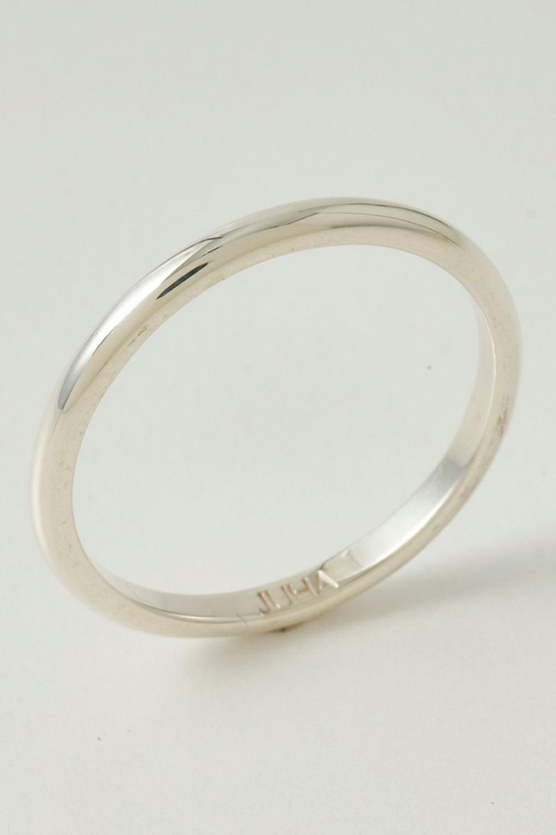 JUHA(ユハ) RING - FLAT - SILVER リング フラット シルバー 10000901-1