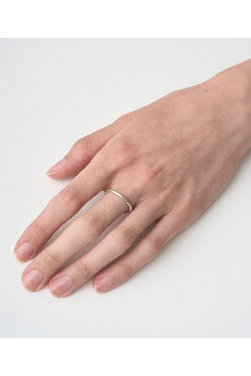 JUHA(ユハ) RING - FLAT - SILVER リング フラット シルバー 10000901-1