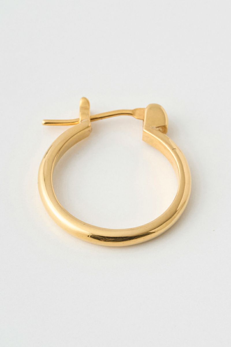 JUHA(ユハ) PIERCE - FLAT - GOLD ピアス フラット ゴールド 10000902-2