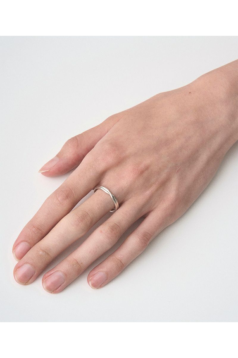 JUHA(ユハ) RING - CROSS - SILVER リング クロス シルバー 10000920-1
