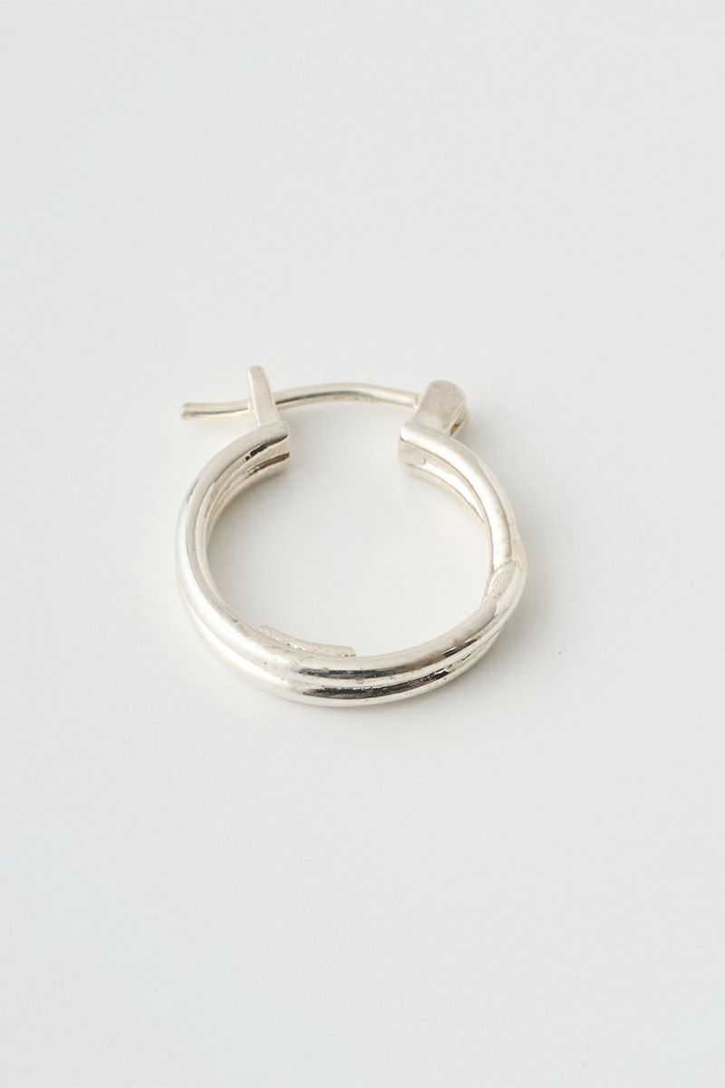 JUHA(ユハ) PIERCE - CROSS - SILVER ピアス クロス シルバー 10000921-1