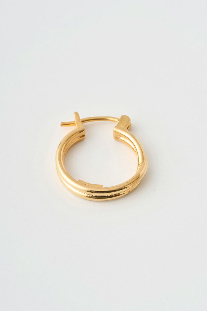 JUHA(ユハ) PIERCE - CROSS - GOLD ピアス クロス ゴールド 10000921-2