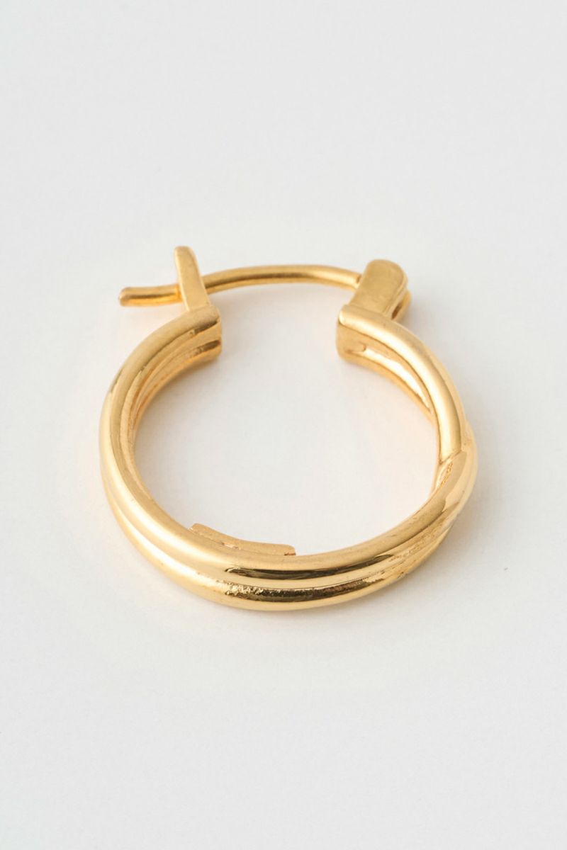 JUHA(ユハ) PIERCE - CROSS - GOLD ピアス クロス ゴールド 10000921-2