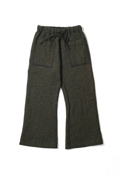 kengo(ケンゴ) cotton wool bokomoko loose flare pants コットンウールボコモコルーズフレアパンツ K25FW-PA5