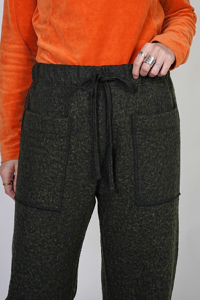 kengo(ケンゴ) cotton wool bokomoko loose flare pants コットンウールボコモコルーズフレアパンツ K25FW-PA5