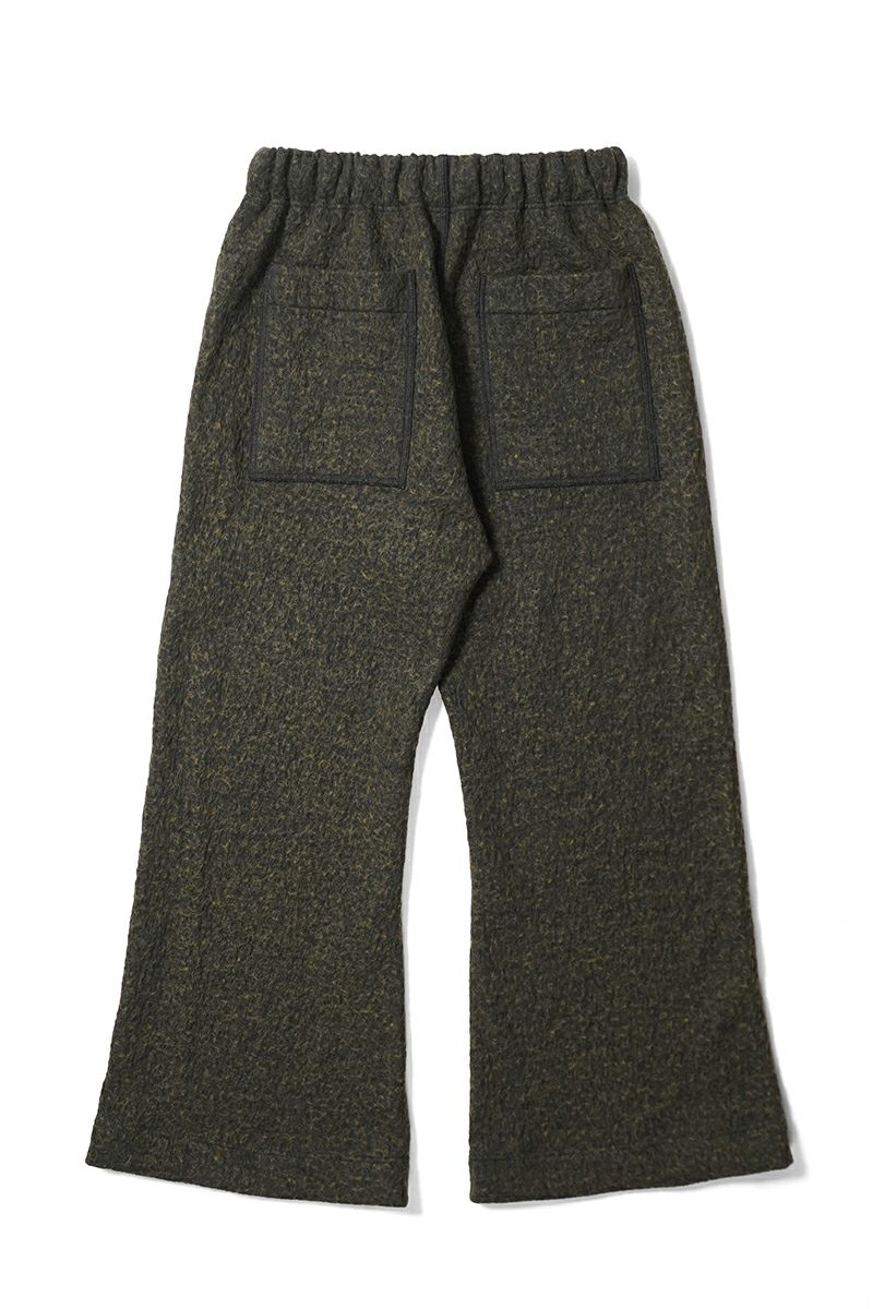 kengo(ケンゴ) cotton wool bokomoko loose flare pants コットンウールボコモコルーズフレアパンツ K25FW-PA5