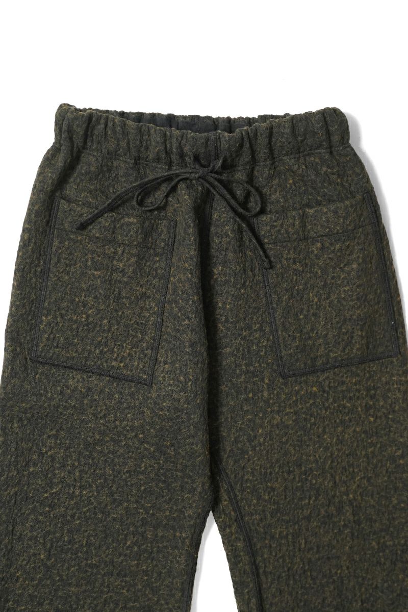 kengo(ケンゴ) cotton wool bokomoko loose flare pants コットンウールボコモコルーズフレアパンツ K25FW-PA5