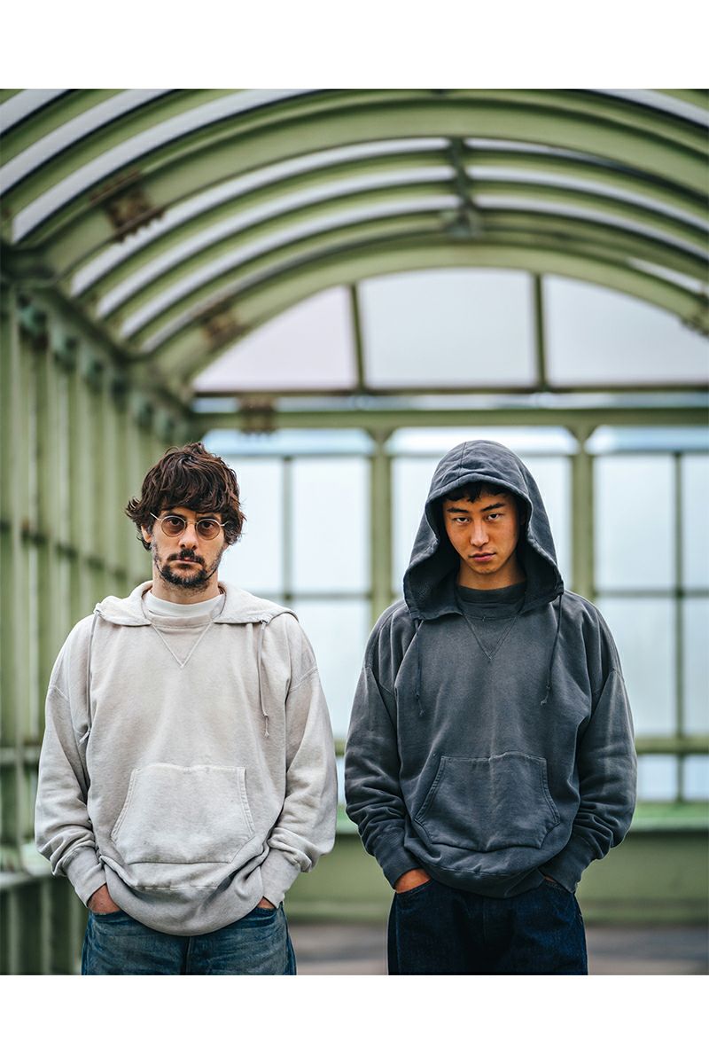 SAINT Mxxxxxx(セントマイケル) SM-HR1-0000-C55 / BerBerJin AFTER HOODED HOODIE / V / GRY ベルベルジン アフター フーデッドフーディー